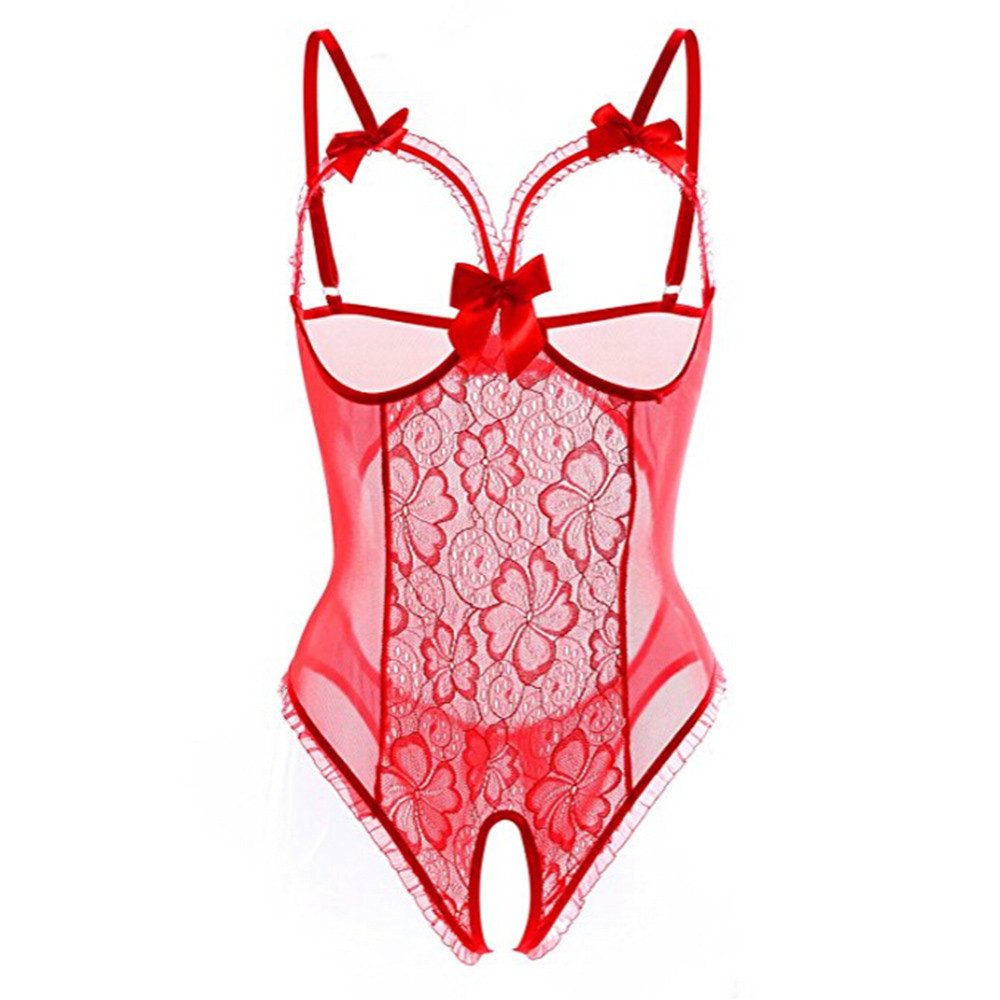 Transparent Sexy Lingerie Set  - Sheer Bra Lace ulasan dan harga