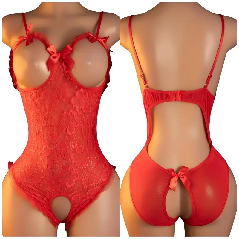 Transparent Sexy Lingerie Set  - Sheer Bra Lace ulasan dan harga