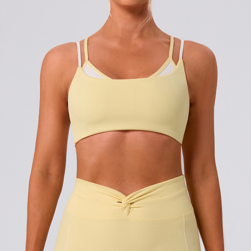 New Women's Fashion Street Fit - Sports Bra Racerback ulasan dan harga
