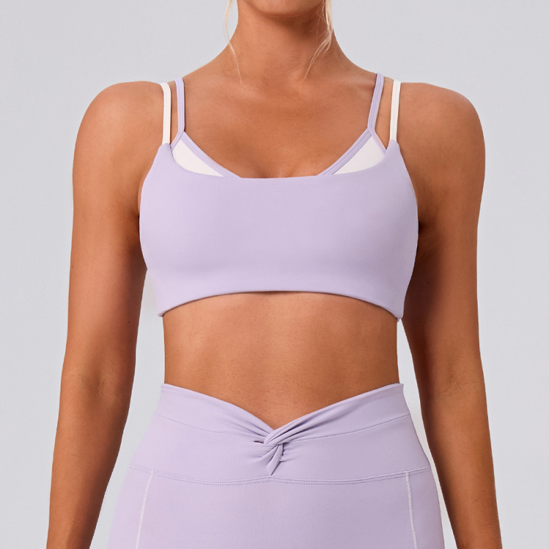 New Women's Fashion Street Fit - Sports Bra Racerback ulasan dan harga