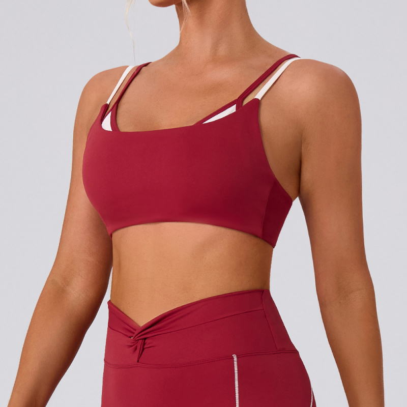 New Women's Fashion Street Fit - Sports Bra Racerback ulasan dan harga