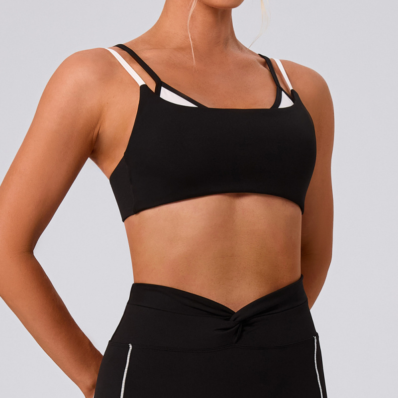 New Women's Fashion Street Fit - Sports Bra Racerback ulasan dan harga