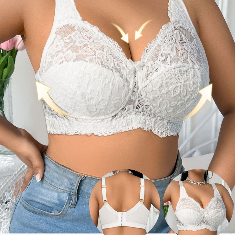 Sexy Plus Size Bra 110F Push U - Plunge Bra Push Up ulasan dan harga