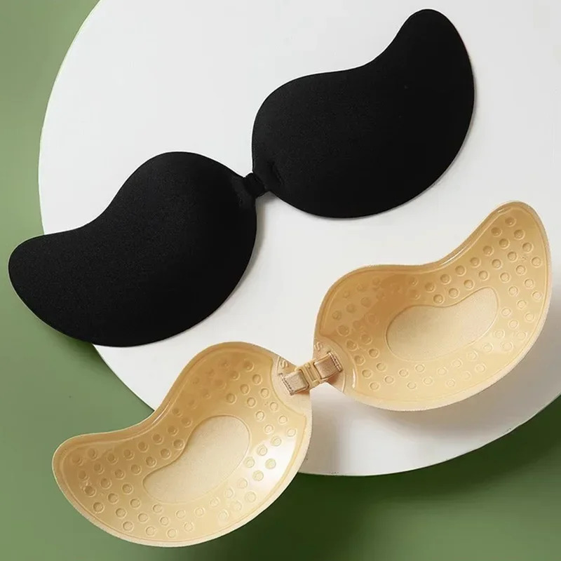 Strapless Sticky Push-Up Bra f - Backless Bra Sticky ulasan dan harga