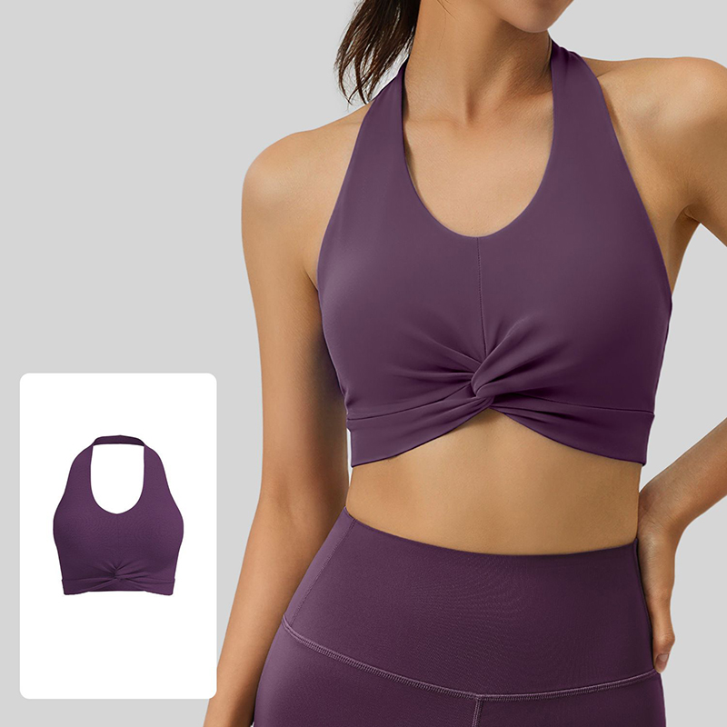 New Women Halter Neck Sports B - Underwire Bra Padded ulasan dan harga