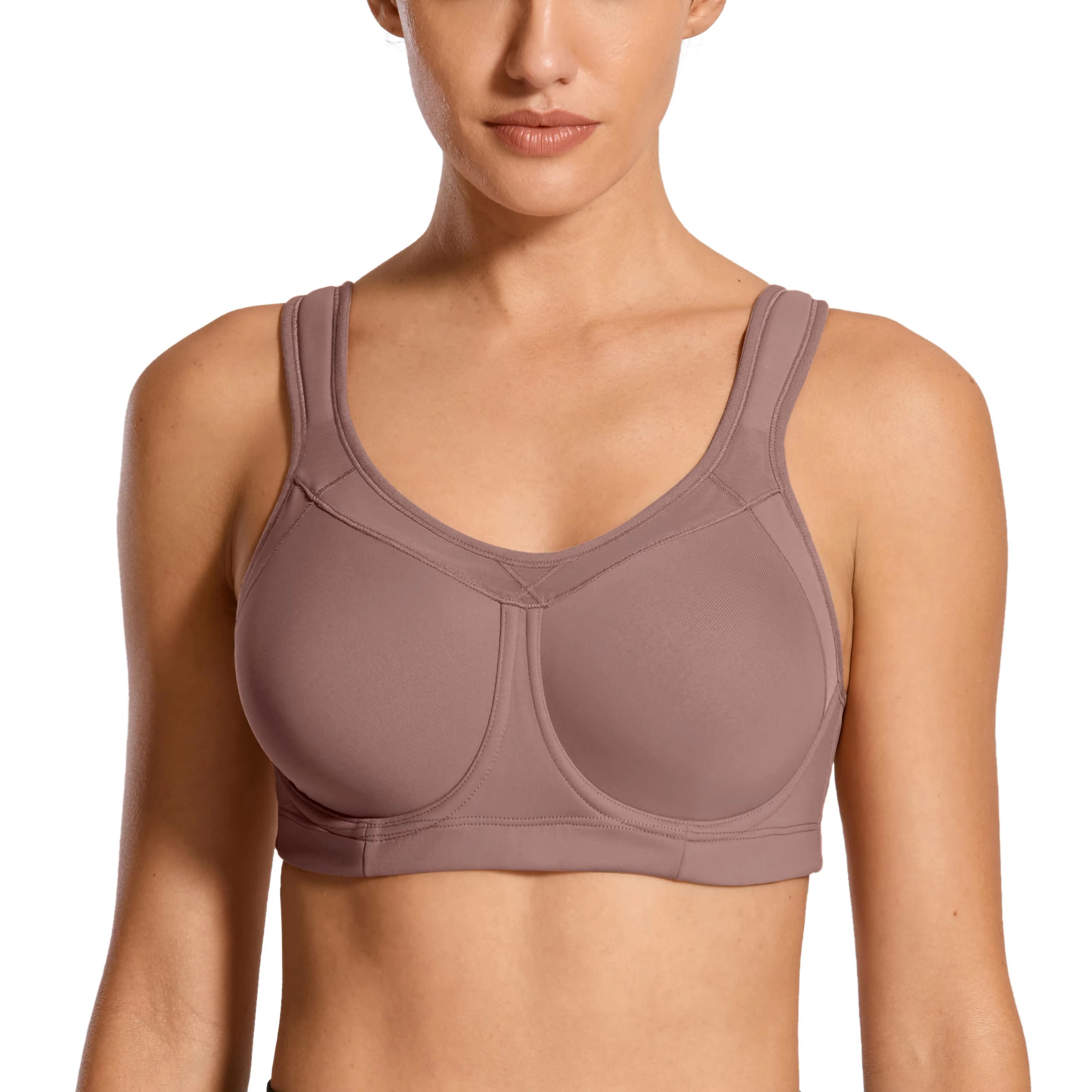 SYROKAN Women Sports bras High - Full Coverage Bra ulasan dan harga