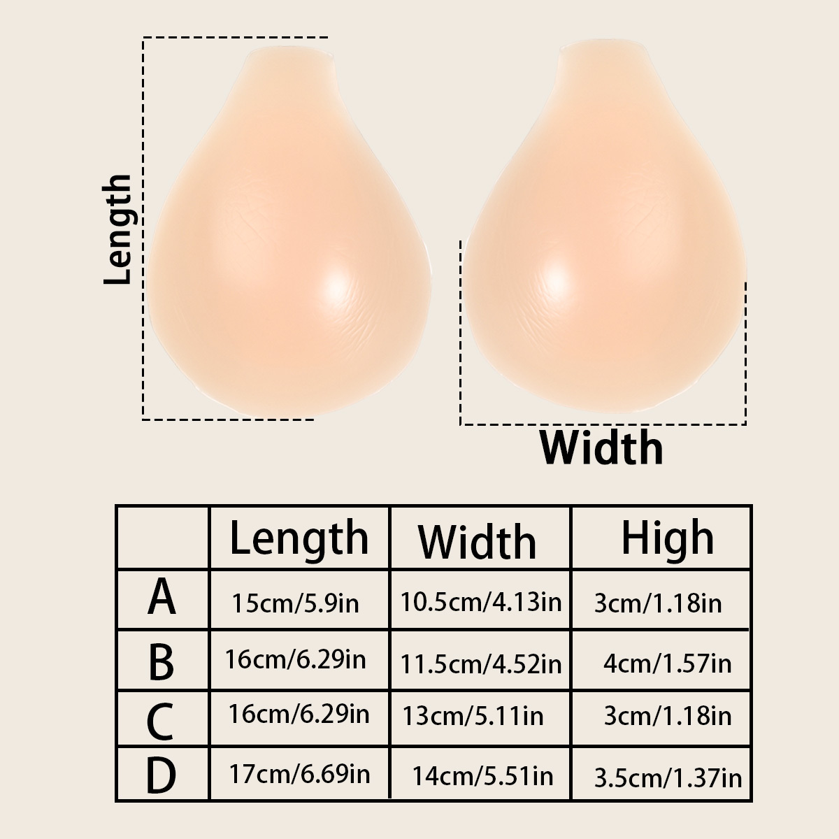 Self Adhesive Silicone Invisib - Push Up Bra Silicone ulasan dan harga