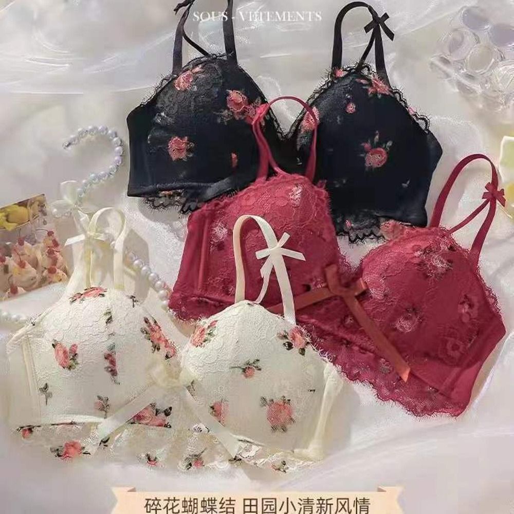 New Adjustable Steel Ring Bra  - Underwire Bra Padded ulasan dan harga