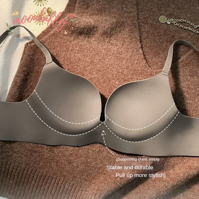 Women Gathered Seamless Linger - Wirefree Bra Comfort ulasan dan harga