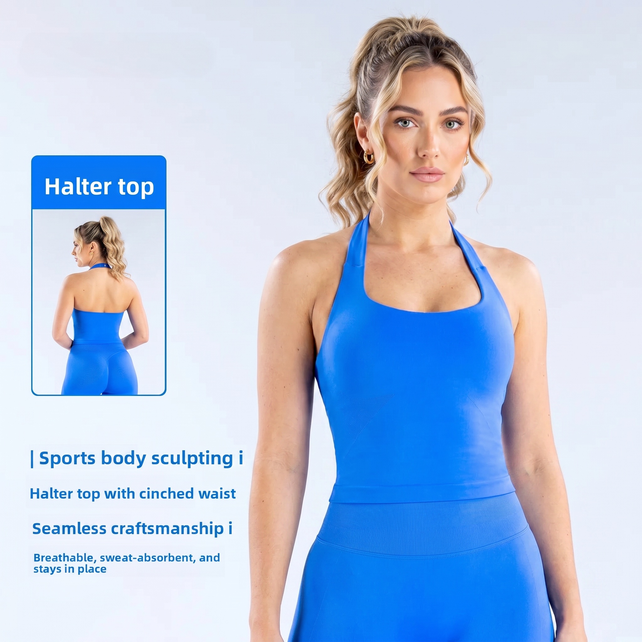 DenyfFitness Halter Top Woman  - Underwire Bra Padded ulasan dan harga
