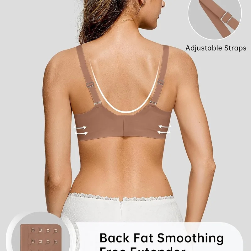 Women’s Wireless Bras Scallope - Wirefree Bra Comfort ulasan dan harga