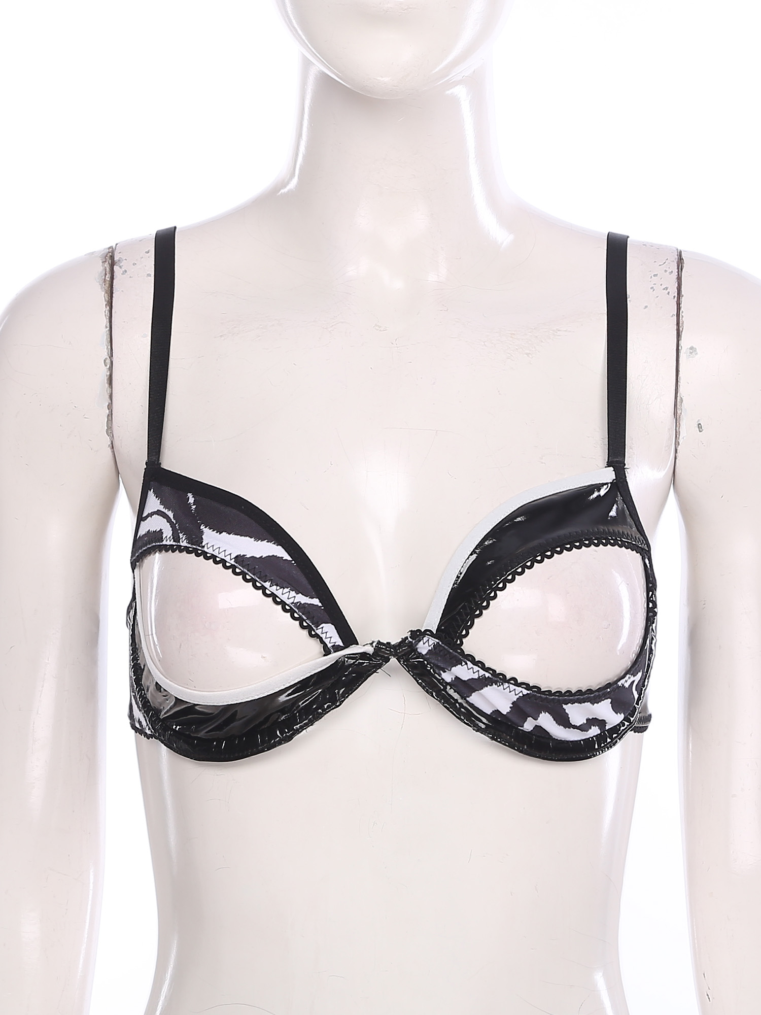 Womens Hollow Out Cup Bra Bral - Demi Bra Balconette ulasan dan harga